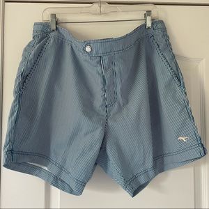 NWT Ted Baker Men’s Striped Swim Shorts